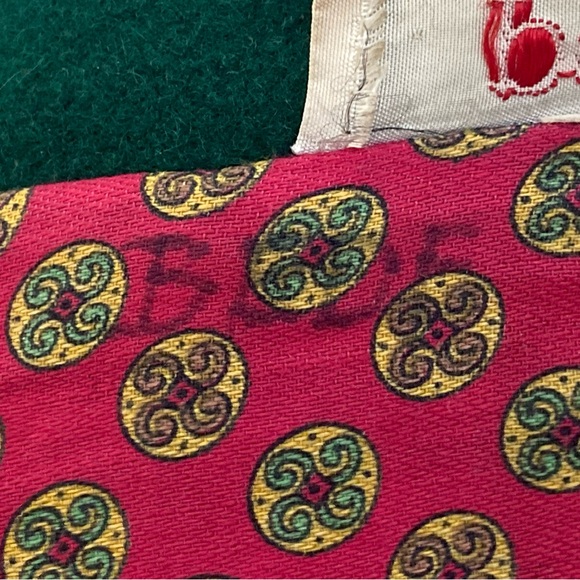 Vintage 50s Petti Glen Green Wool Lined Embroidered Button Blazer Women’s XS/S - Picture 14 of 16